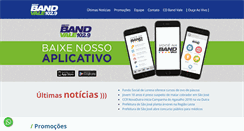 Desktop Screenshot of bandvalefm.com.br